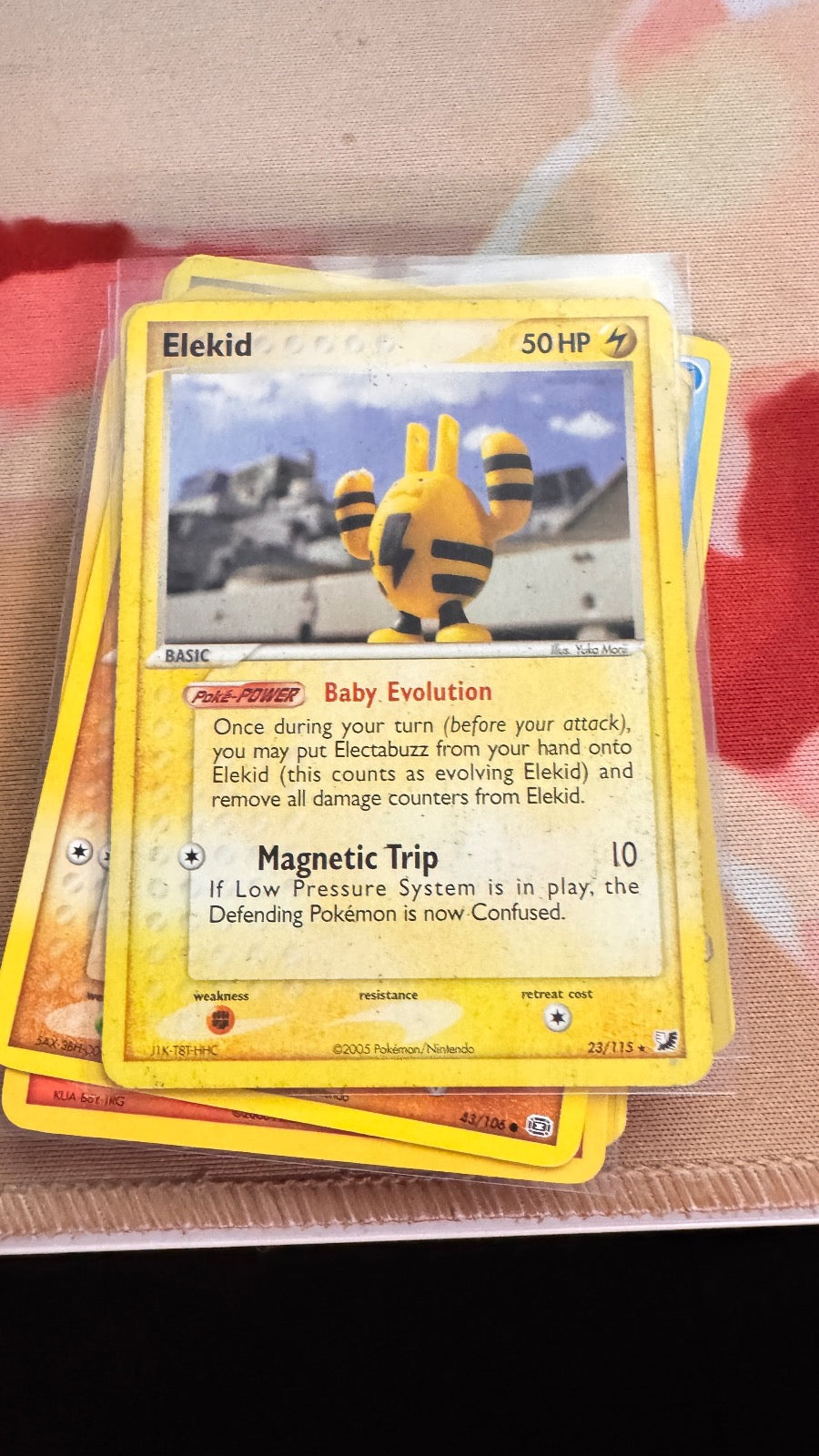23/115 - Elekid - Unseen Forces - Rare