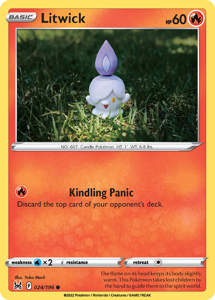 024/196 - Litwick - Lost Origin - Common