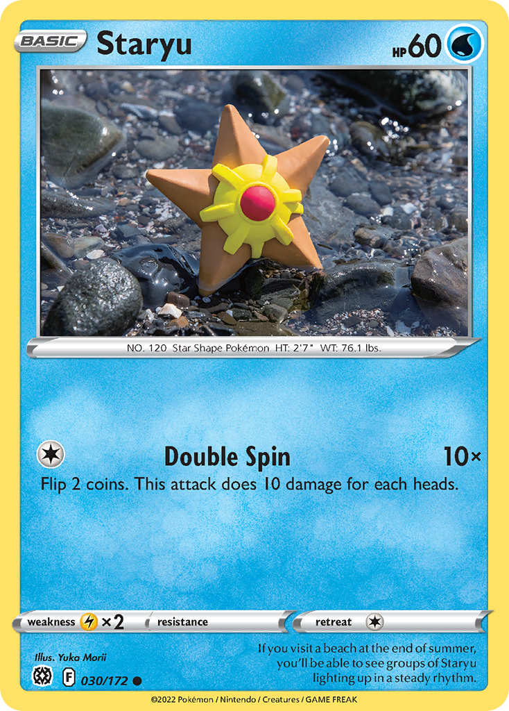 030/172 - Staryu - Brilliant Stars - Common