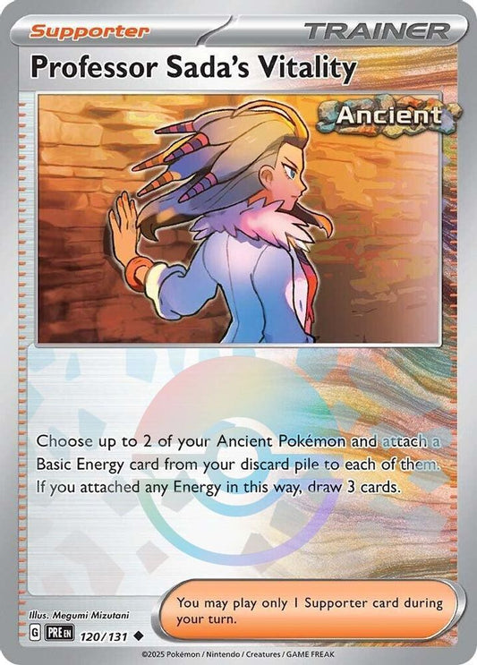 120/131 - Professor Sada's Vitality (Poke Ball Pattern) - Prismatic Evolutions