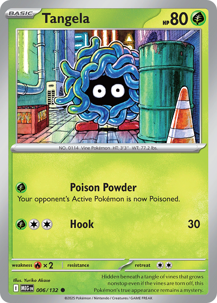 006/132 - Tangela - Mega Evolution - Common