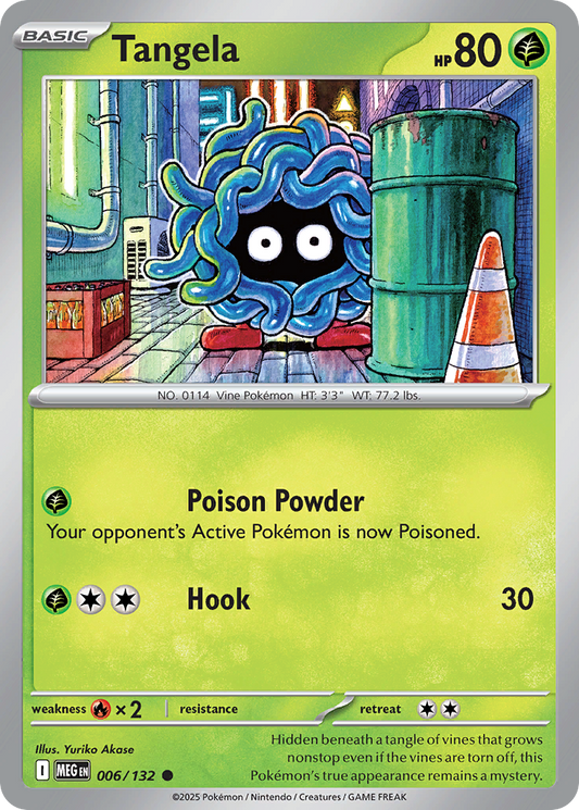 006/132 - Tangela - Mega Evolution - Common