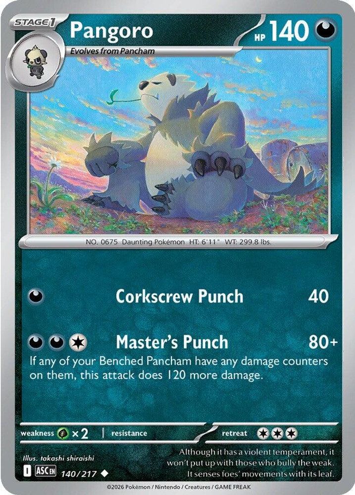 140/217 - Pangoro - Ascended Heroes - Uncommon