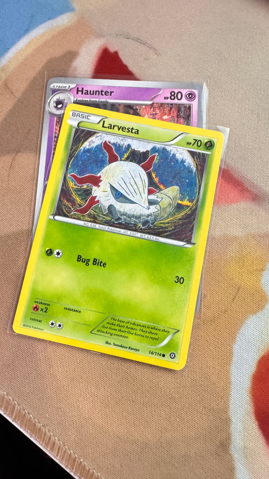 14/114 - Larvesta - Steam Siege - Common